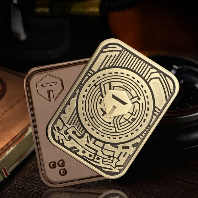 Stress Reliever Toys Papa Coin Push Card Decompression Tool EDC Metal Hand Push Coin Adult Children Toys Anti Anxiety Gift
Stress Reliever Toys Papa Coin Push Card Decompression Tool EDC Metal Hand Push Coin Adult Children Toys Anti Anxiety Gift