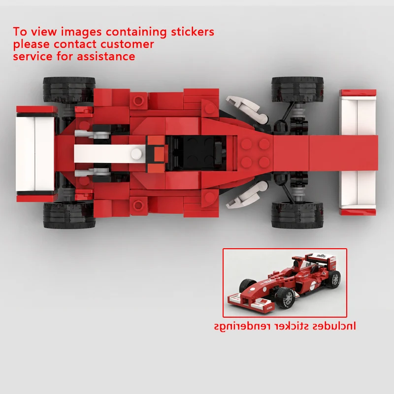 Speed Racing Car Model MOC Building Bricks Formula Racing Modular Technology Children Holiday Gifts Assemble Toys Suit
Speed Racing Car Model MOC Building Bricks Formula Racing Modular Technology Children Holiday Gifts Assemble Toys Suit