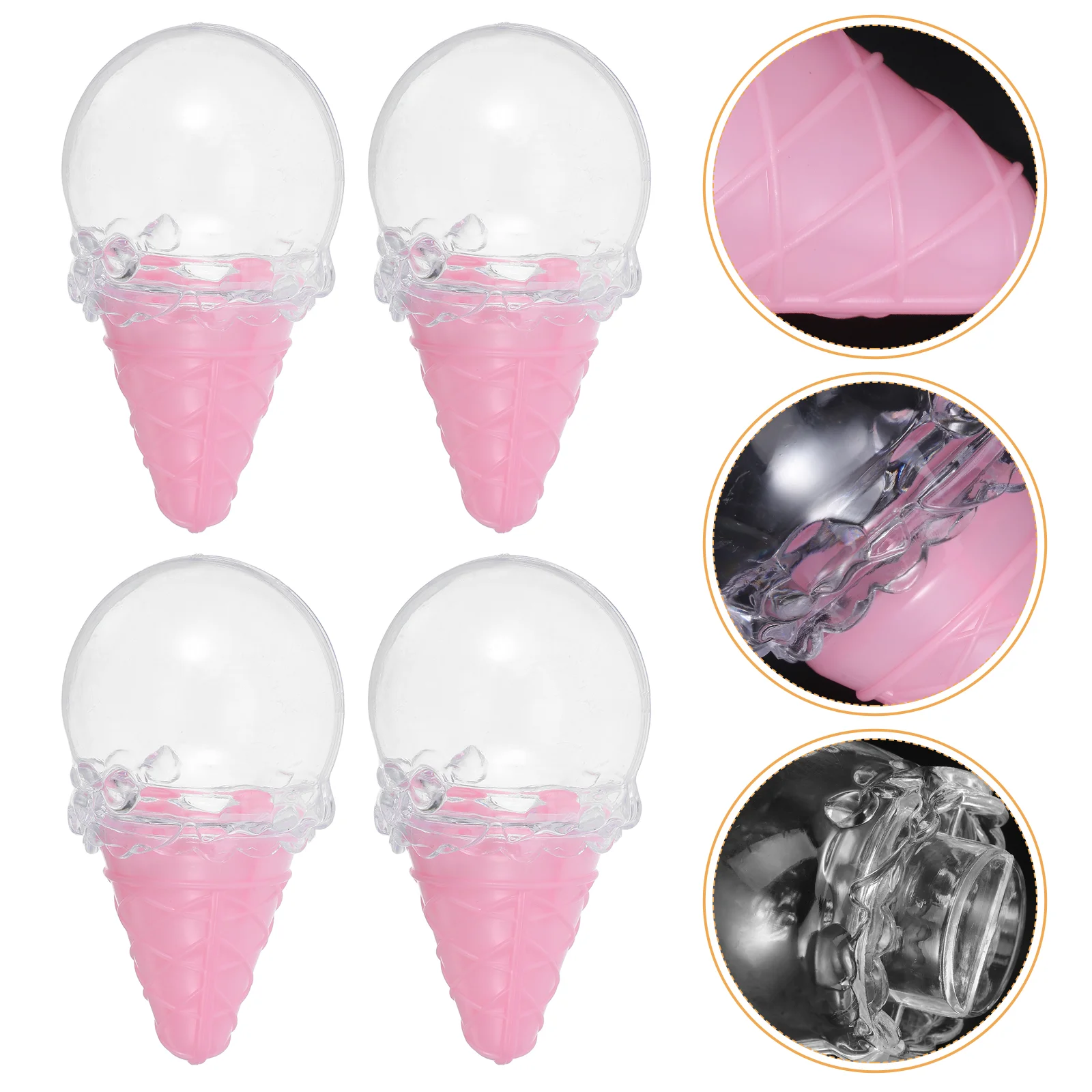 8 Pcs Sweet Cone Candy Box Ice Cream Themed Party Decorations Sturdy Plastic Storage Container Birthday Baby Shower Favor Boxes
8 Pcs Sweet Cone Candy Box Ice Cream Themed Party Decorations Sturdy Plastic Storage Container Birthday Baby Shower Favor Boxes