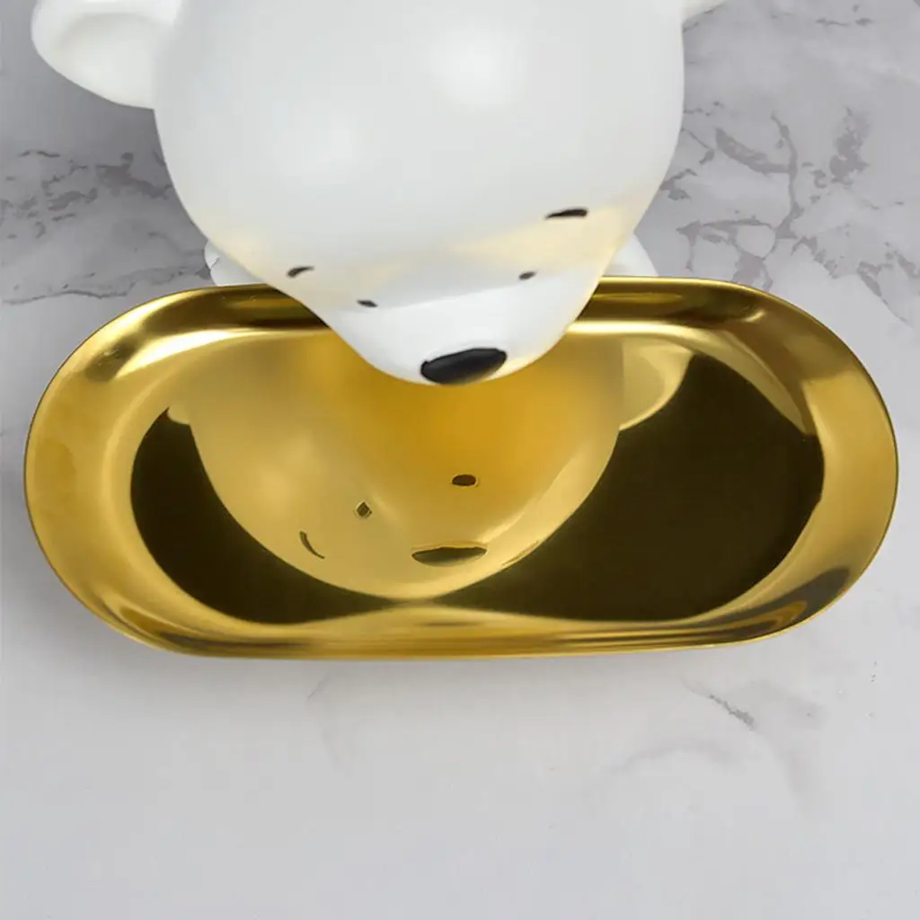 Adorable Resin Bear Statue Trinkets Key Holder Home Centerpiece
Adorable Resin Bear Statue Trinkets Key Holder Home Centerpiece