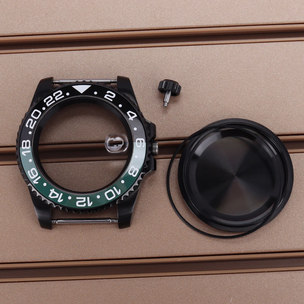 40mm NH35 Watch Case Sapphire For Seiko NH35 NH36 NH38 NH34 Miyota 8215 ETA 2824 28.5mmDial 120 Click Bezel GMT Watch Case 20ATM
40mm NH35 Watch Case Sapphire For Seiko NH35 NH36 NH38 NH34 Miyota 8215 ETA 2824 28.5mmDial 120 Click Bezel GMT Watch Case 20ATM