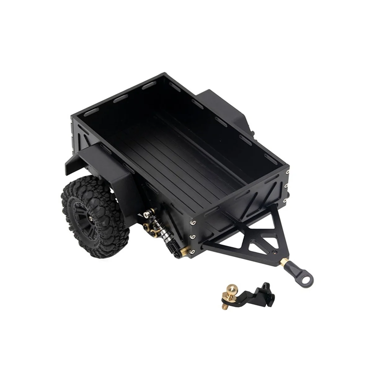 Metal Trailer Car Cargo Carrier Decoration for TRX4M Axial SCX24 1/18 1/24 RC Crawler Car DIY Part,Black
Metal Trailer Car Cargo Carrier Decoration for TRX4M Axial SCX24 1/18 1/24 RC Crawler Car DIY Part,Black