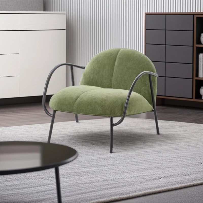 Modern small apartment single sofa chair designer household living room balcony office leisure chair
Modern small apartment single sofa chair designer household living room balcony office leisure chair