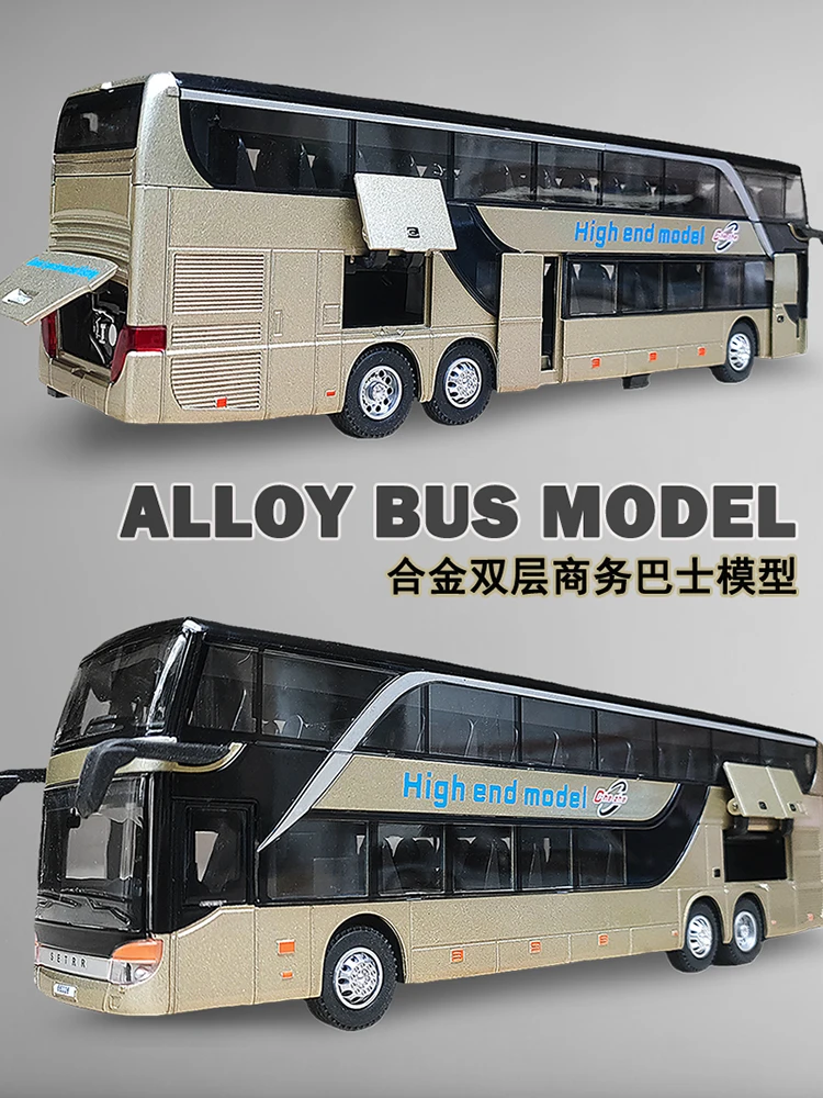 Alloy Large Double decker Bus Simulation Bus Model Children's Bus Toy Bus Bus Bus Boy
Alloy Large Double decker Bus Simulation Bus Model Children's Bus Toy Bus Bus Bus Boy