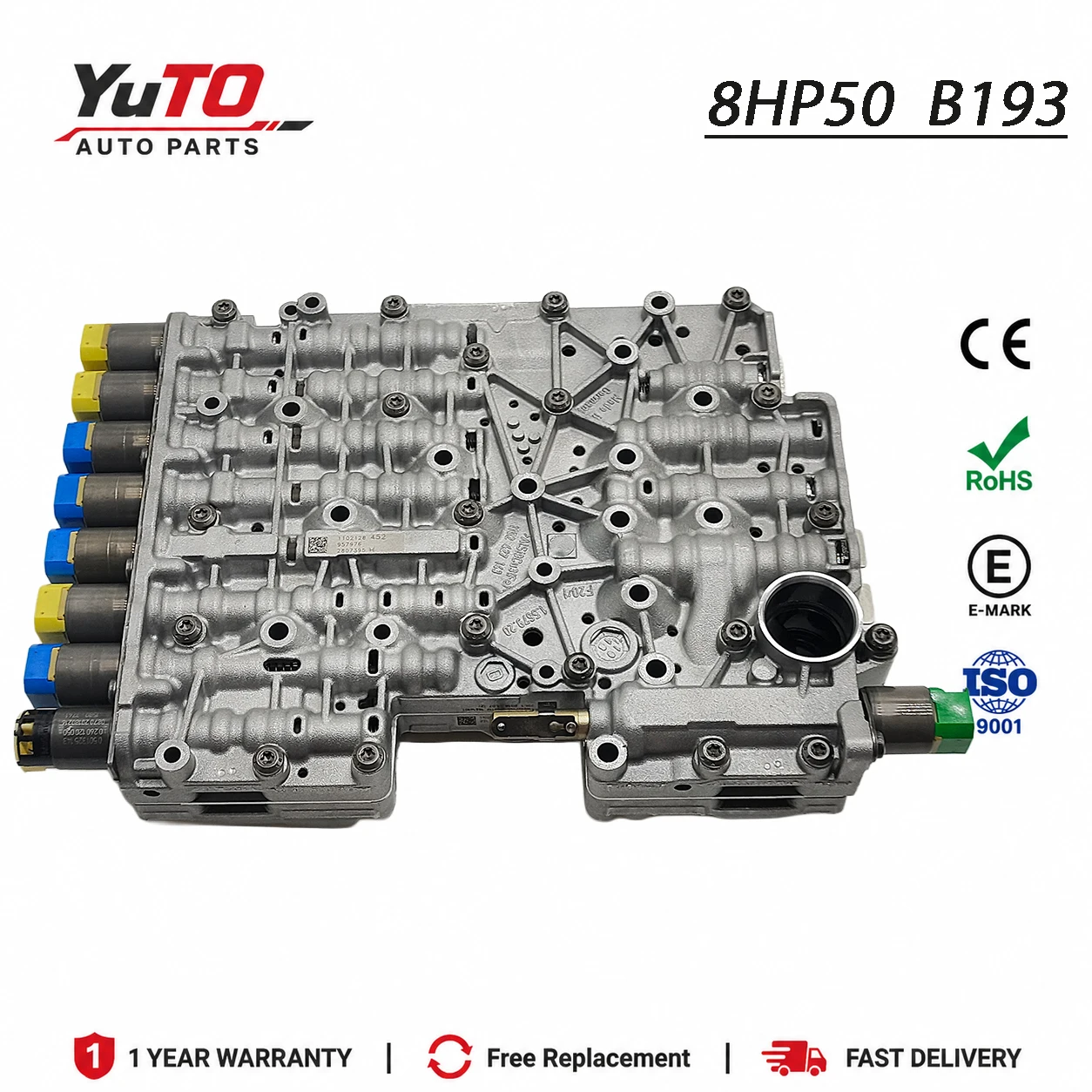 For BMW F10 F30 Audi A6 C7 Jaguar XF 2010-2018 8HP50 ZF8HP50 Valve Body B193 A193 With solenoid valve Direct Replace No Mod
For BMW F10 F30 Audi A6 C7 Jaguar XF 2010-2018 8HP50 ZF8HP50 Valve Body B193 A193 With solenoid valve Direct Replace No Mod