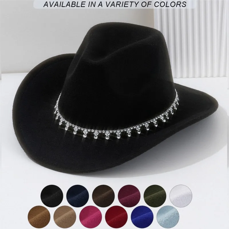 Black water tassel hat style spicy girl woolen top
Black water tassel hat style spicy girl woolen top