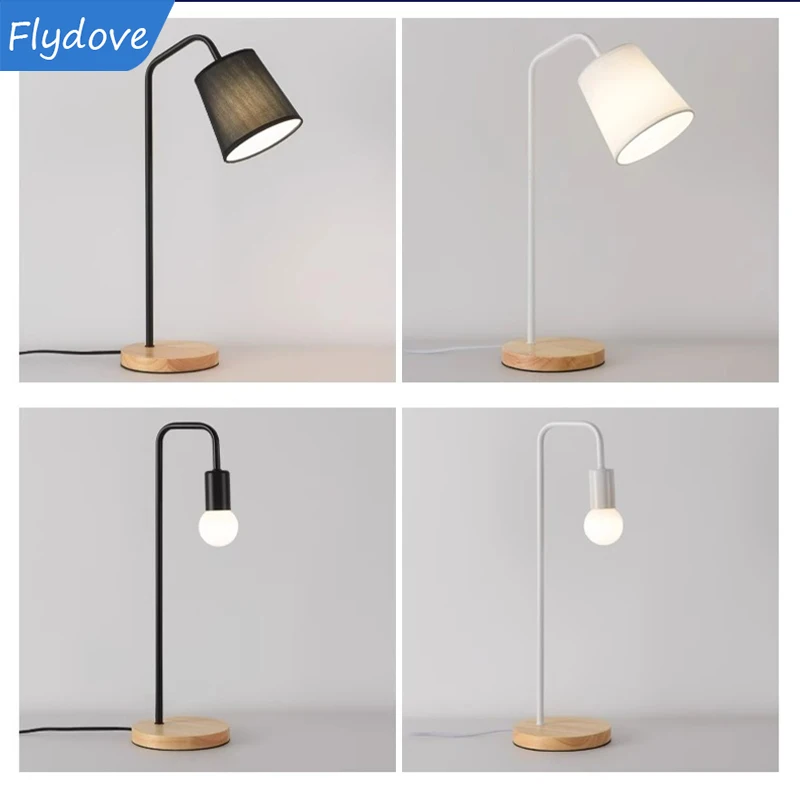 Nordic E27 LED Wooden Desk Lamp Vintage Black White Creative Iron Rod Countryside Wooden Table Lamps Bedside Reading Lighting
Nordic E27 LED Wooden Desk Lamp Vintage Black White Creative Iron Rod Countryside Wooden Table Lamps Bedside Reading Lighting