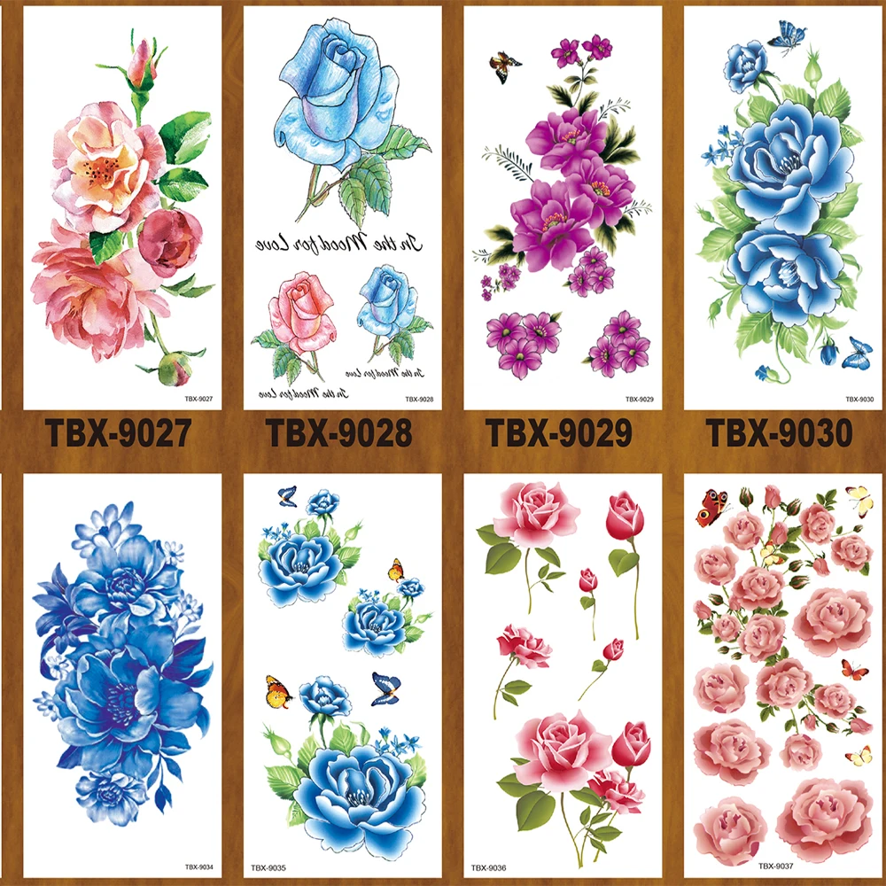 3D 36 Sheets Waterproof Temporary Tattoos for Women and Girls, Red Rose Flower Designs, Body Art DIY Decals, Glitter Tattoos
3D 36 Sheets Waterproof Temporary Tattoos for Women and Girls, Red Rose Flower Designs, Body Art DIY Decals, Glitter Tattoos