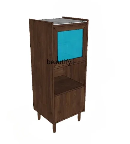 X0 Black walnut side cabinet Solid wood living room side cabinet Simple slate, sofa corner cabinet
X0 Black walnut side cabinet Solid wood living room side cabinet Simple slate, sofa corner cabinet