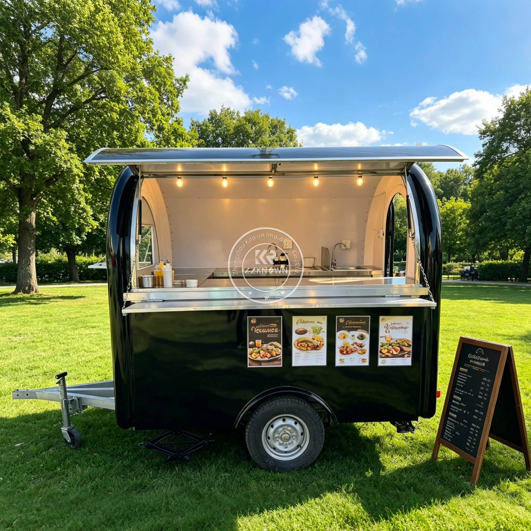 Commercial Food Truck Mobile Sushi Noodle Coffee Trailer Professional Custom Mobile Food Trailer With Full Equipment
Commercial Food Truck Mobile Sushi Noodle Coffee Trailer Professional Custom Mobile Food Trailer With Full Equipment