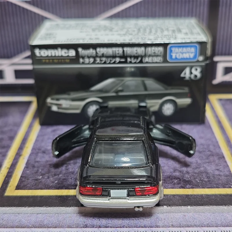 Коллекционная модель автомобиля Takara Tomy Tomica Premium 48 Toyota Sprinter Trueno AE92 из литого сплава, подарок
Коллекционная модель автомобиля Takara Tomy Tomica Premium 48 Toyota Sprinter Trueno AE92 из литого сплава, подарок