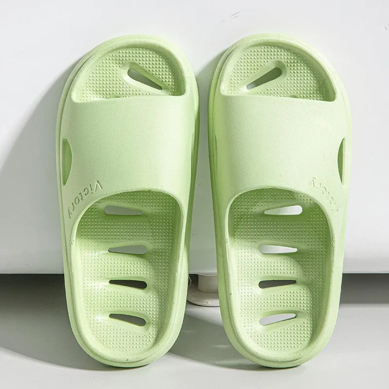 Leaking Home Slippers Women's Hotel Bathroom Bathing Summer Anti-slip No Smell Foot Hole Couple Slippers Comfortable PVC Bottom
Leaking Home Slippers Women's Hotel Bathroom Bathing Summer Anti-slip No Smell Foot Hole Couple Slippers Comfortable PVC Bottom