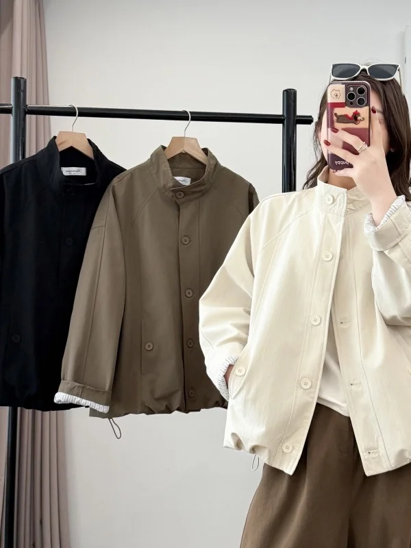 plus Size Spring Short Jacket Women Loose Slimming Fashion Small Size Sleeveless Stand Collar Striped Patchwork Cardigan
plus Size Spring Short Jacket Women Loose Slimming Fashion Small Size Sleeveless Stand Collar Striped Patchwork Cardigan
