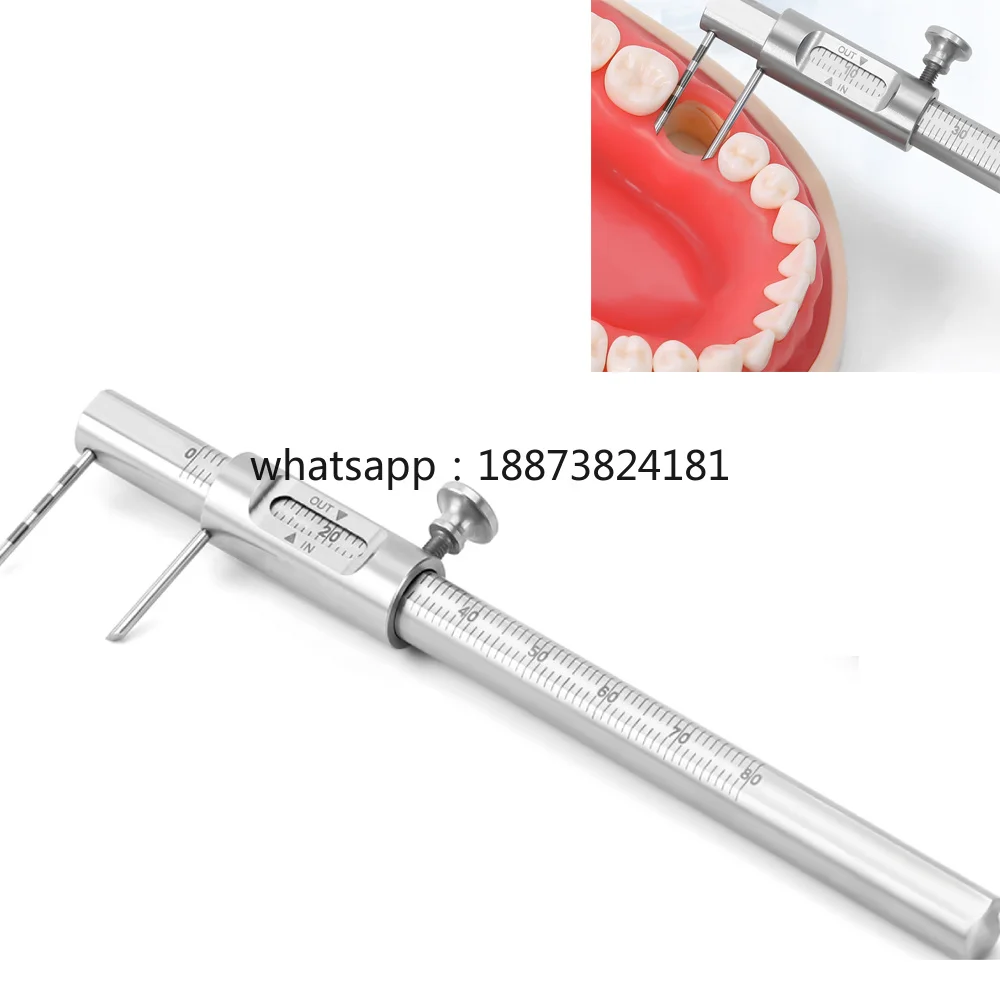 1pc Dental Sliding Caliper 0-80mm Measuring Calipers Ortho Interdental Distance Gauge Tool fast shipping
1pc Dental Sliding Caliper 0-80mm Measuring Calipers Ortho Interdental Distance Gauge Tool fast shipping