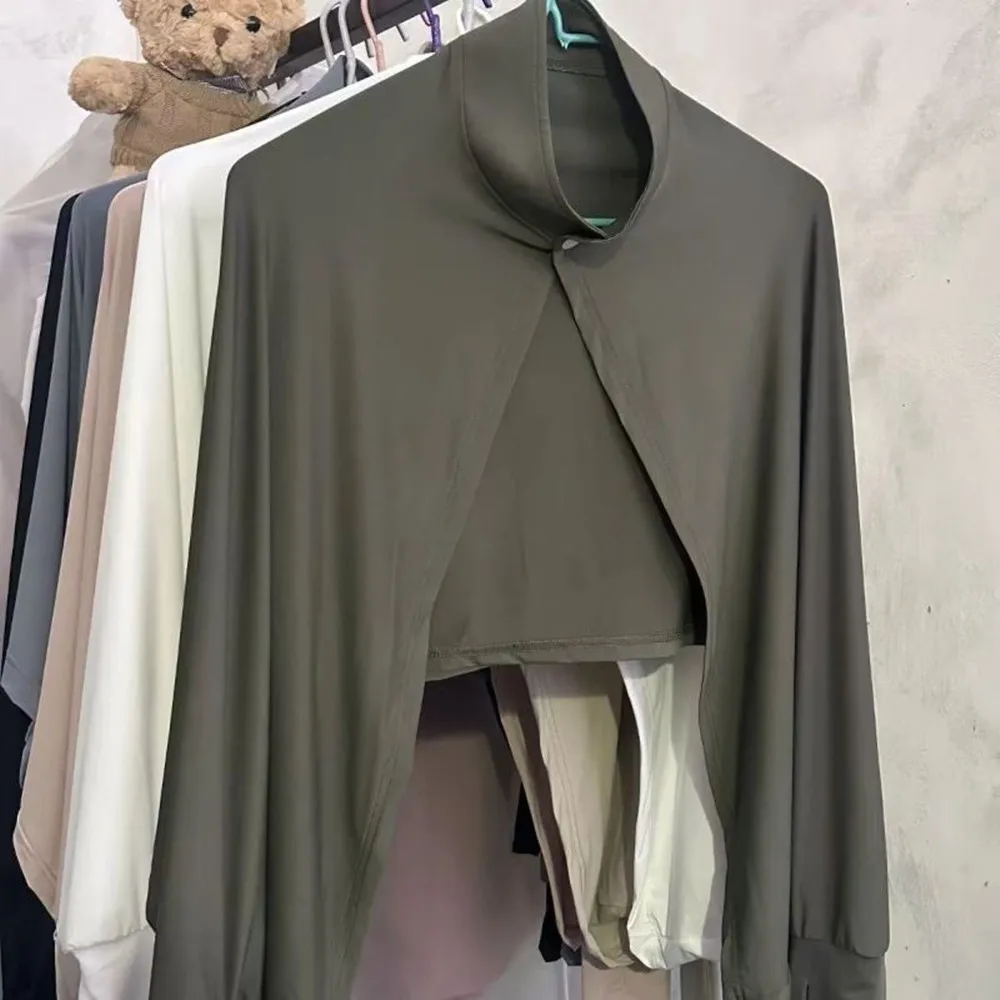 Women's Summer Sun Protection Shawl Breathable Loose Ice Silk Arm Sleeves Thin UV Protection Jacket For Cycling Lady Beach Cuff
Women's Summer Sun Protection Shawl Breathable Loose Ice Silk Arm Sleeves Thin UV Protection Jacket For Cycling Lady Beach Cuff