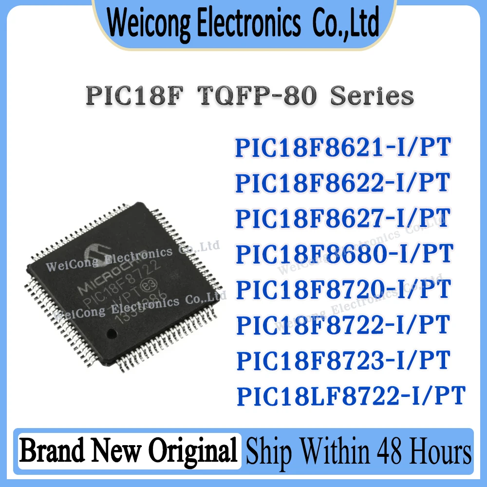 PIC18F PIC18F8621-I/PT PIC18F8621 PIC18F8622 PIC18F8627 PIC18F8680 PIC18F8720 PIC18F8722 PIC18F8723 PIC18LF8722 IC MCU Chip TQFP
PIC18F PIC18F8621-I/PT PIC18F8621 PIC18F8622 PIC18F8627 PIC18F8680 PIC18F8720 PIC18F8722 PIC18F8723 PIC18LF8722 IC MCU Chip TQFP