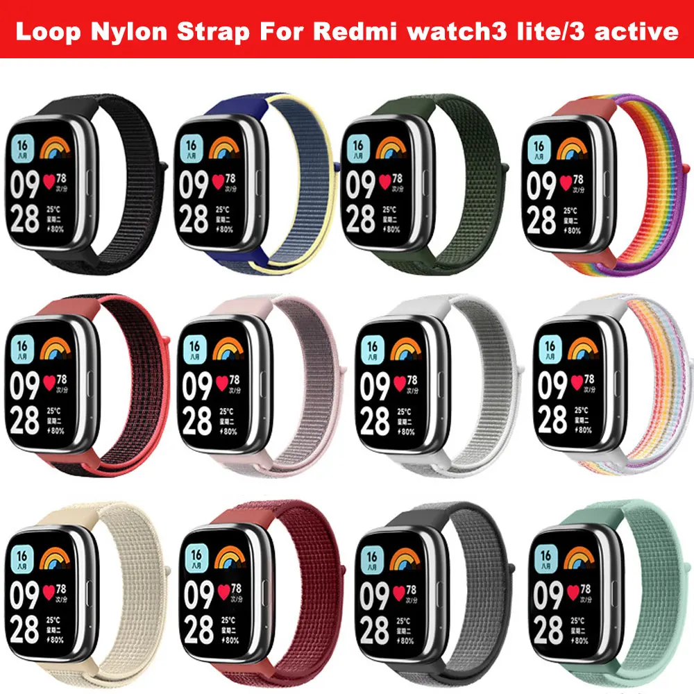 Ремешок нейлоновый для Redmi Watch 3 Active, сменный Браслет для смарт-часов Redmi Watch 3 Lite, для мужчин и женщин
Ремешок нейлоновый для Redmi Watch 3 Active, сменный Браслет для смарт-часов Redmi Watch 3 Lite, для мужчин и женщин