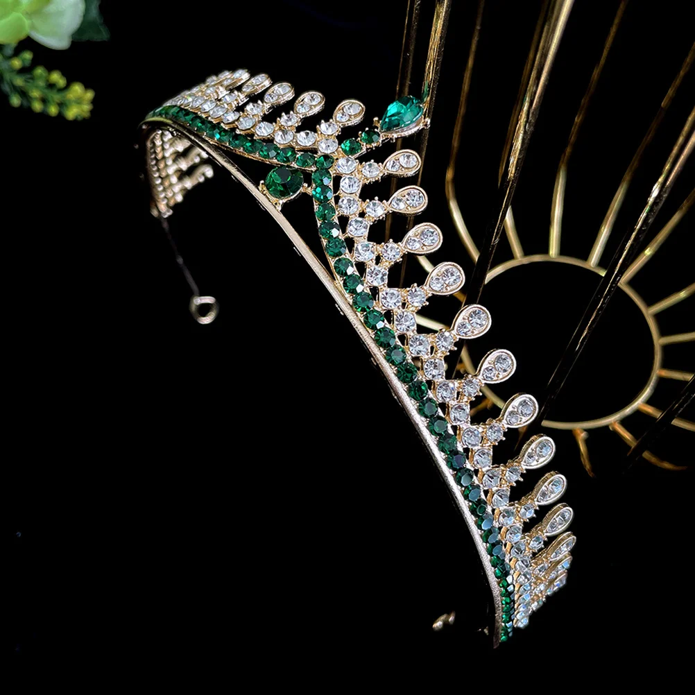 Crown Headpiece Rhinestone Bridal Tiara For Women Wedding Party Hair Accessory Lightweight Elegant Princess Style
Crown Headpiece Rhinestone Bridal Tiara For Women Wedding Party Hair Accessory Lightweight Elegant Princess Style
