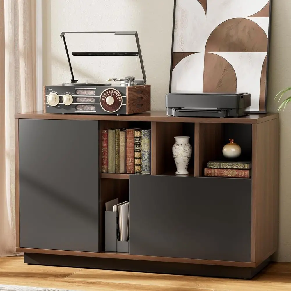 39 Office Storage Cabinet with 2 Drawers, Sideboard Buffet Cabinet, Adjustable Shelves, Printer Stand for Home Office, Living Ro
39 Office Storage Cabinet with 2 Drawers, Sideboard Buffet Cabinet, Adjustable Shelves, Printer Stand for Home Office, Living Ro