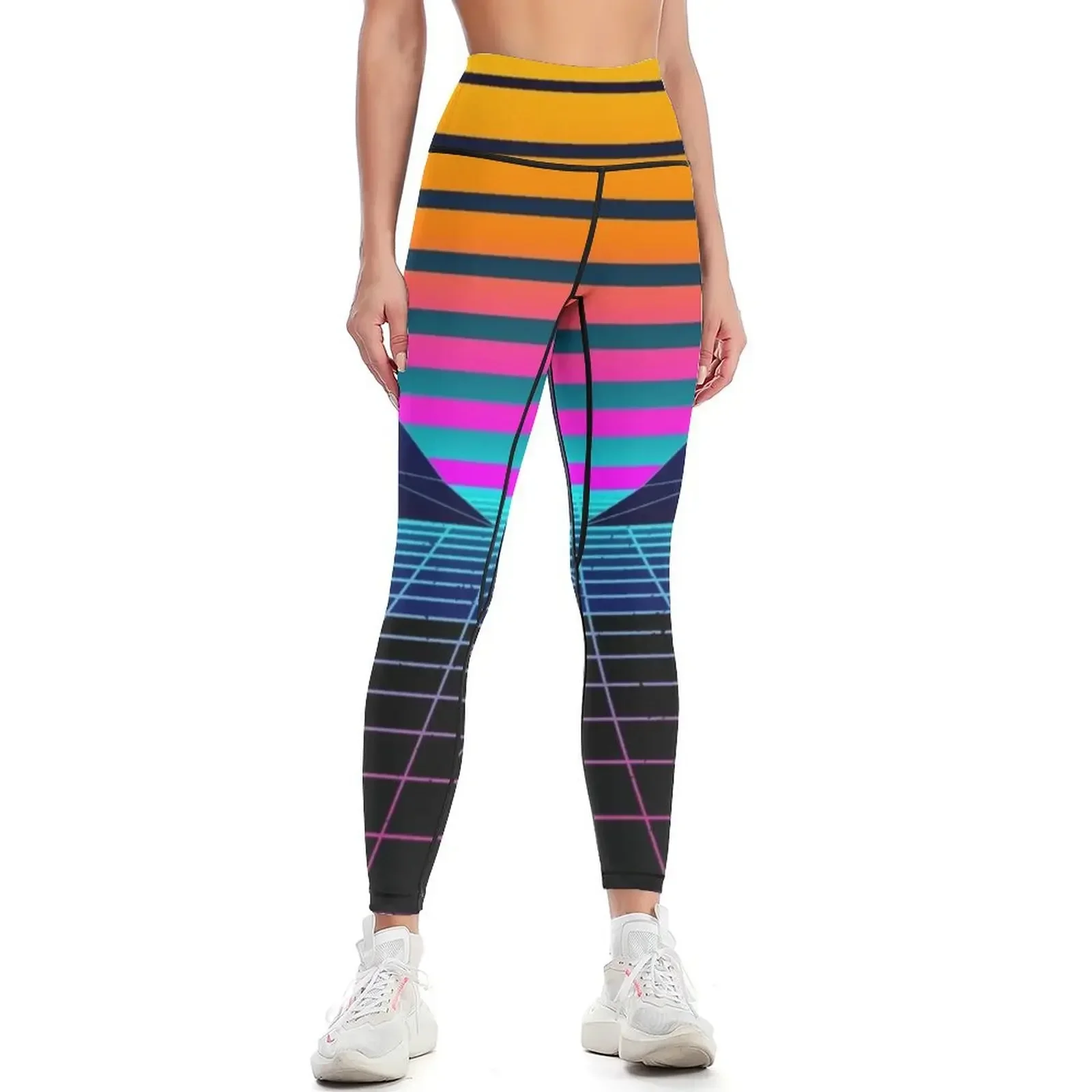 Futuristic Neon Sunset Retrowave Leggings sportswear gym Golf wear gym sportswear woman Sportswear woman gym Womens Leggings
Futuristic Neon Sunset Retrowave Leggings sportswear gym Golf wear gym sportswear woman Sportswear woman gym Womens Leggings