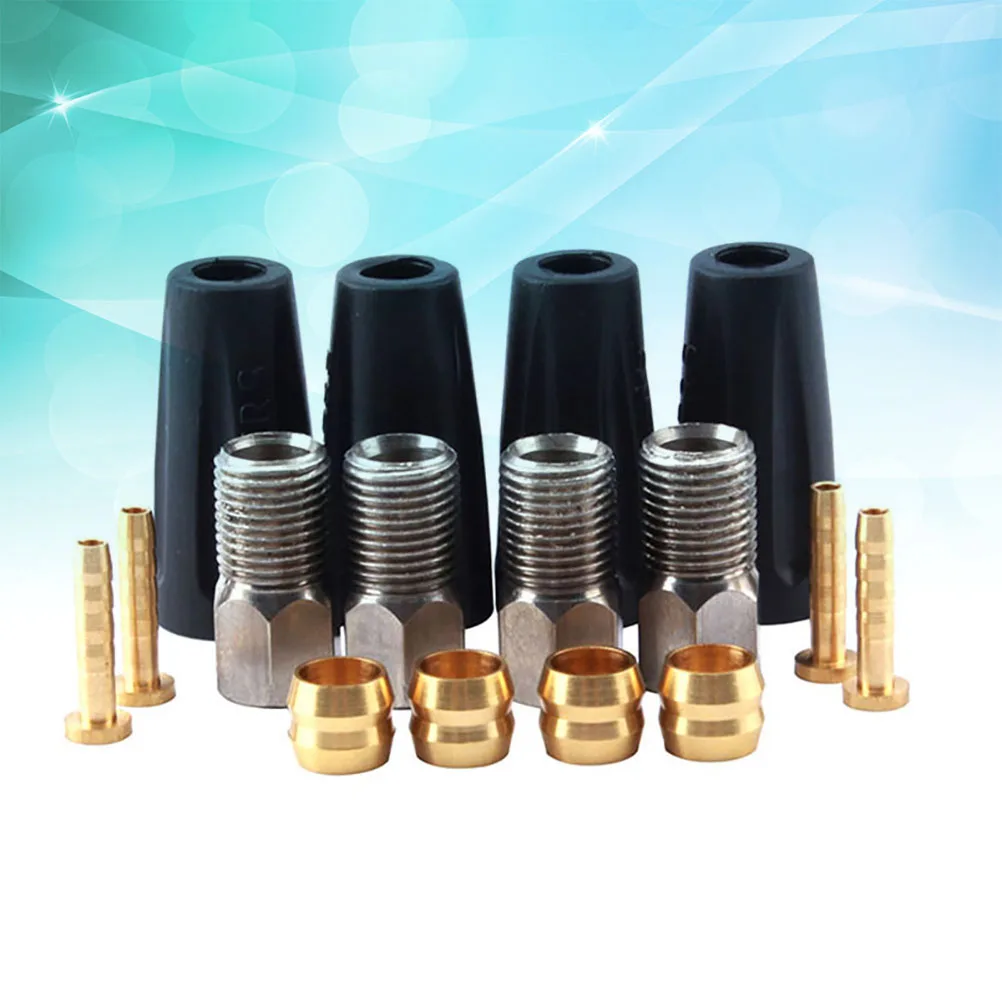 Hydraulic Brake Oil Pressure Joint Set Oil Needles Pressing Rings Tubing Screws For Mountain Bike Durable Copper
Hydraulic Brake Oil Pressure Joint Set Oil Needles Pressing Rings Tubing Screws For Mountain Bike Durable Copper