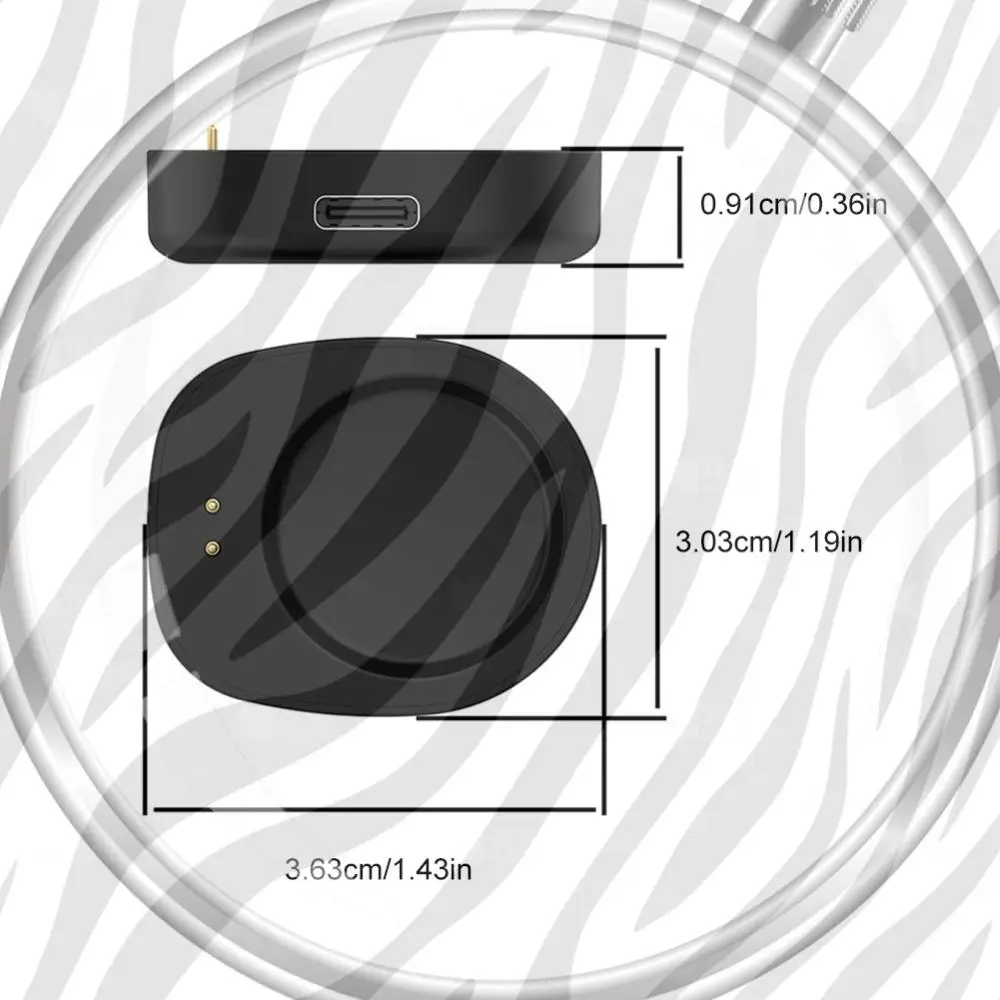 Charger Adapter Charging Dock Magnet Converter Smartwatch Charger Base for Amazfit Balance A2286/ T-Rex 3 A2322
Charger Adapter Charging Dock Magnet Converter Smartwatch Charger Base for Amazfit Balance A2286/ T-Rex 3 A2322