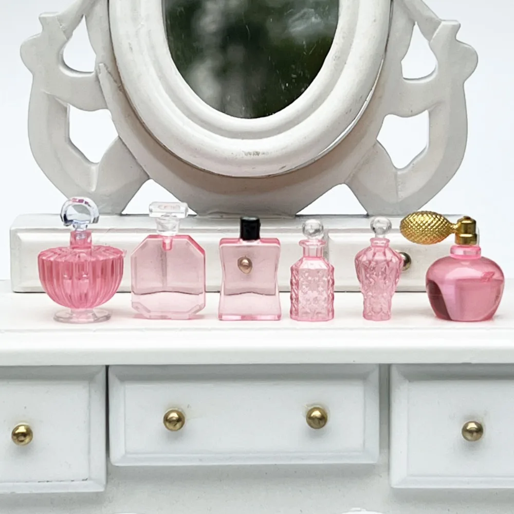 6Pcs/Set 1:12 Scale Perfume Model Doll House Plastic Pink/blue Perfume Miniature Furniture Model Mini Perfume Model
6Pcs/Set 1:12 Scale Perfume Model Doll House Plastic Pink/blue Perfume Miniature Furniture Model Mini Perfume Model