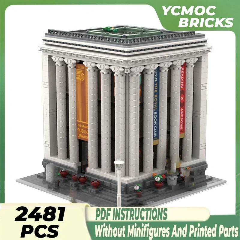 Moc Building Bricks City Street View Model Public Library Technology Modular Blocks Gifts Christmas Toys DIY Sets Assembly
Moc Building Bricks City Street View Model Public Library Technology Modular Blocks Gifts Christmas Toys DIY Sets Assembly