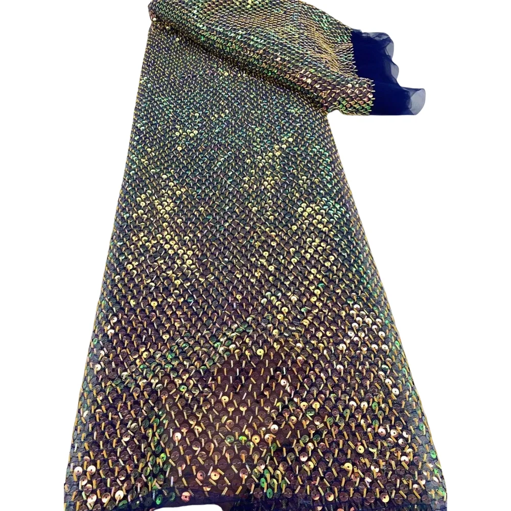 African Nigerian High Quality Lace Fabric With Sequins Tulle Sewing J-14061811 Embroidery Dresses
African Nigerian High Quality Lace Fabric With Sequins Tulle Sewing J-14061811 Embroidery Dresses