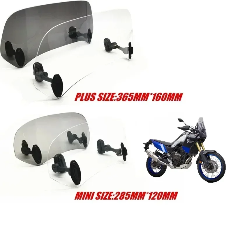 FOR YAMAHA TENERE 700 XMAX 300 250 400 TRICITY 155 125 TMax Lux Max Risen Adjustable Windscreen Windshield Spoiler Air Deflector
FOR YAMAHA TENERE 700 XMAX 300 250 400 TRICITY 155 125 TMax Lux Max Risen Adjustable Windscreen Windshield Spoiler Air Deflector