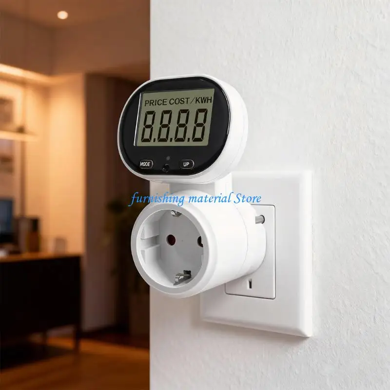 Y5GD Small Energy Cost Calculator Socket Featuring Rotatable Display Easy to Use for European Appliances Safety Features
Y5GD Small Energy Cost Calculator Socket Featuring Rotatable Display Easy to Use for European Appliances Safety Features