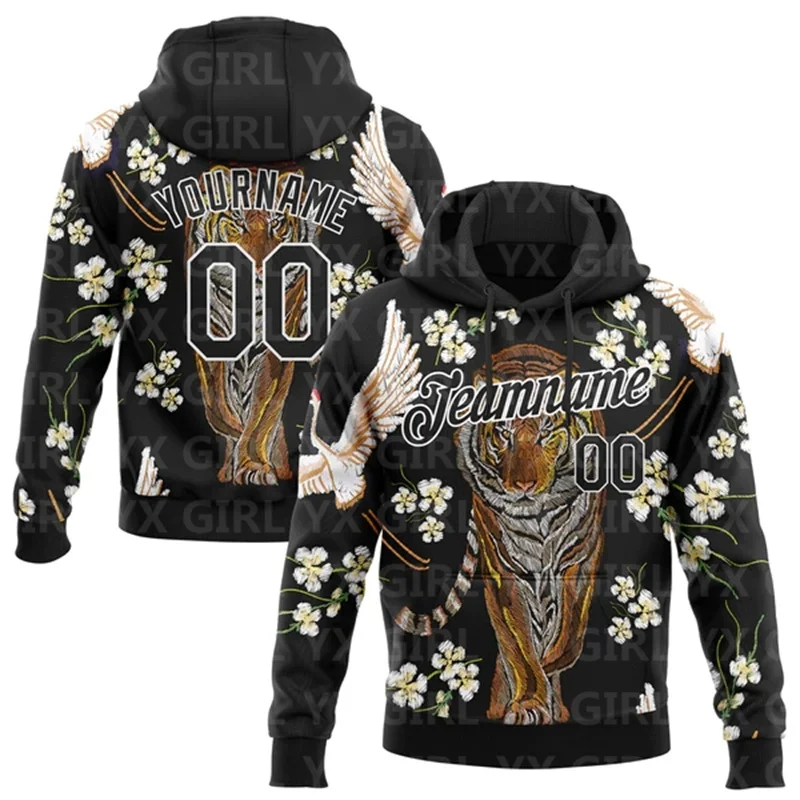 Custom Black White 3D Pattern Design Tiger And Crane Sports Pullover Sweatshirt Hoodie Sports Pullover Sweatshirt Hoodie
Custom Black White 3D Pattern Design Tiger And Crane Sports Pullover Sweatshirt Hoodie Sports Pullover Sweatshirt Hoodie