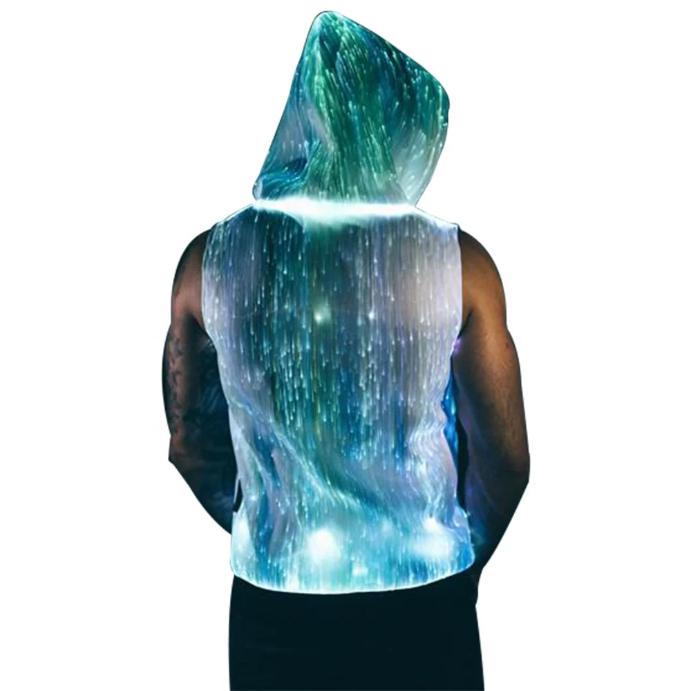 Light up Hoodie Fiber Optic Clothing Rave Outfits Festival Wear Burning Man Wearable Technology Mobile App Controlled
Light up Hoodie Fiber Optic Clothing Rave Outfits Festival Wear Burning Man Wearable Technology Mobile App Controlled