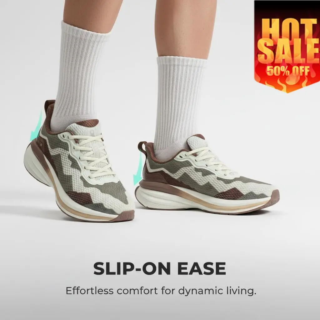 Mens Cross Tennis Shoes Max Cushioning Wide Forefoot Construction with Breathable Fabric Rubber Traction Outsole for Gym Daily
Mens Cross Tennis Shoes Max Cushioning Wide Forefoot Construction with Breathable Fabric Rubber Traction Outsole for Gym Daily