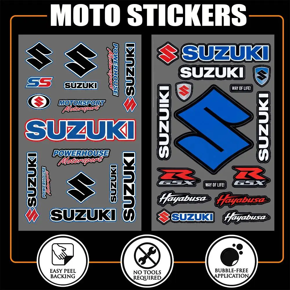 for SUZUKI Universal Multi-Purpose Reflective Waterproof Stickers Scratch Conceal For Auto Bike Helmet Mug Fridge Decoration
for SUZUKI Universal Multi-Purpose Reflective Waterproof Stickers Scratch Conceal For Auto Bike Helmet Mug Fridge Decoration