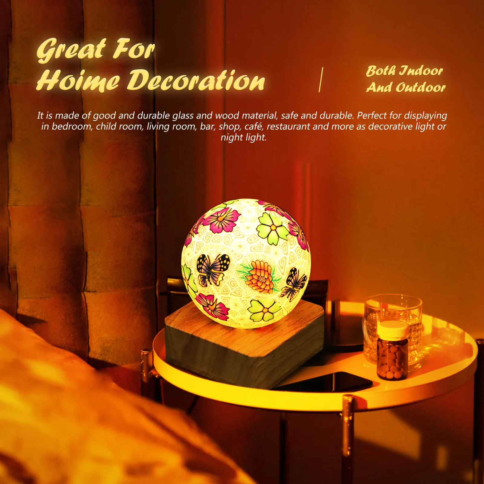 Настольная лампа-глобус из стекла с RGB-подсветкой, меняющей цвет, ночник, питание от USB, украшение для рабочего стола, для декора гостиной, бара, ресторана
Настольная лампа-глобус из стекла с RGB-подсветкой, меняющей цвет, ночник, питание от USB, украшение для рабочего стола, для декора гостиной, бара, ресторана