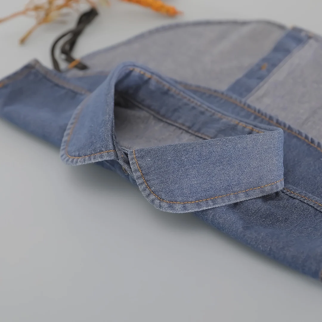 Женский хлопковый искусственный воротник с острым воротником, джинсовый стиль, универсальный повседневный стиль на осень-зиму, весну, подходит для свитеров, рубашек
Женский хлопковый искусственный воротник с острым воротником, джинсовый стиль, универсальный повседневный стиль на осень-зиму, весну, подходит для свитеров, рубашек