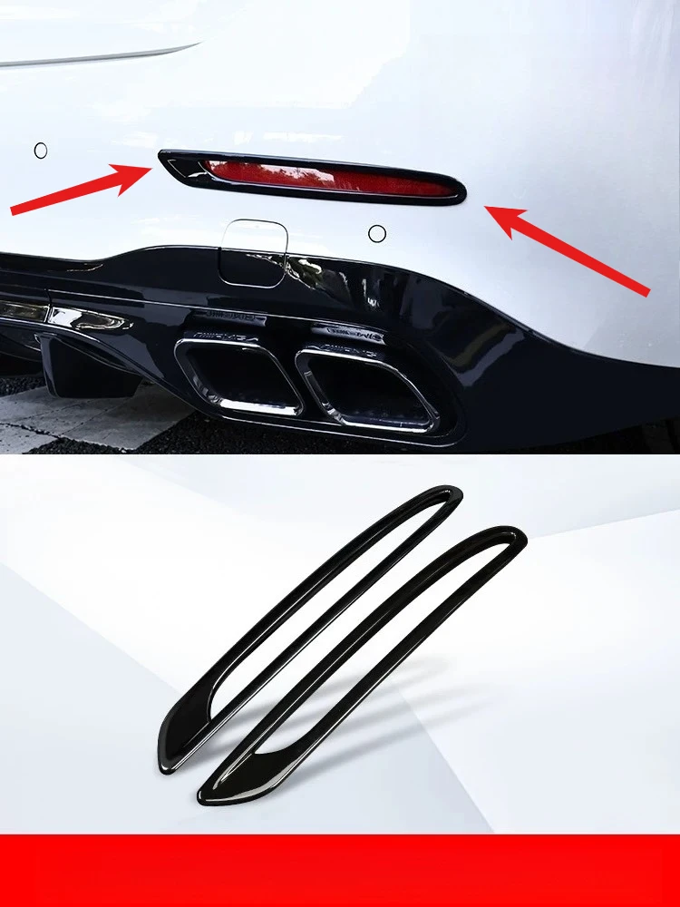 Для Mercedes Benz Class C W206 2022-2025Внешняя часть автомобиля Заднее волокно Углеродное волокно хромированная рамка из волокна ремонт крышки 
Для Mercedes Benz Class C W206 2022-2025Внешняя часть автомобиля Заднее волокно Углеродное волокно хромированная рамка из волокна ремонт крышки