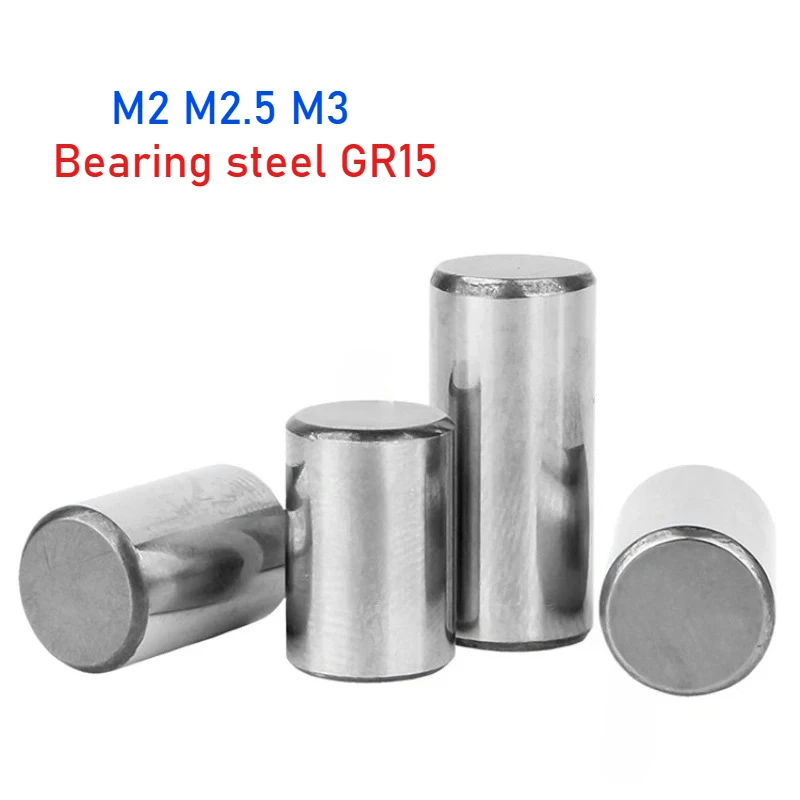 M2 M2.5 M3 HRC58-62 Bearing Steel Solid Cylindrical Dowel Pins High Hardened Locat Fixed Parallel Pin Length 3~55mm
M2 M2.5 M3 HRC58-62 Bearing Steel Solid Cylindrical Dowel Pins High Hardened Locat Fixed Parallel Pin Length 3~55mm