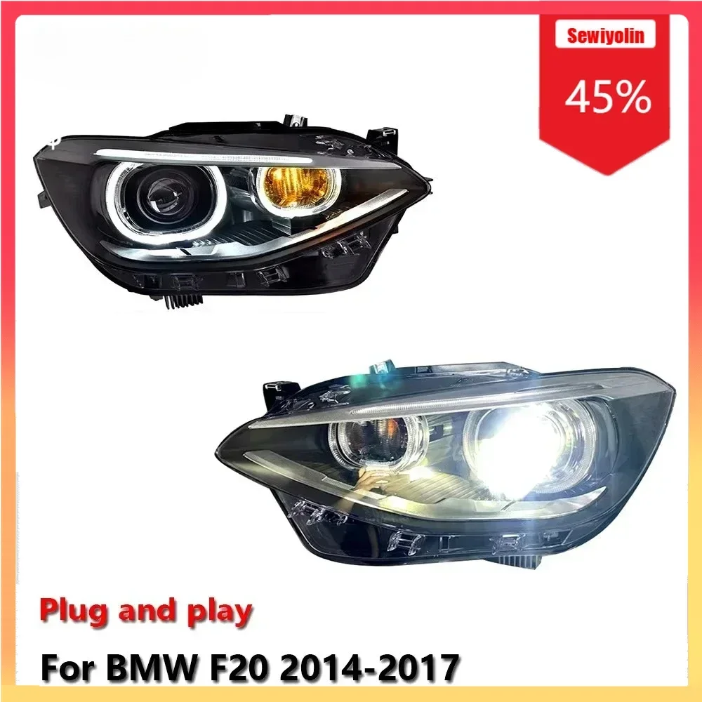 Car LED Headlight Light Automobile parts For BMW 1 Series F20 2014-2017 Auto Fog DRL Brake Turn Signal Lamp Plug and Play
Car LED Headlight Light Automobile parts For BMW 1 Series F20 2014-2017 Auto Fog DRL Brake Turn Signal Lamp Plug and Play