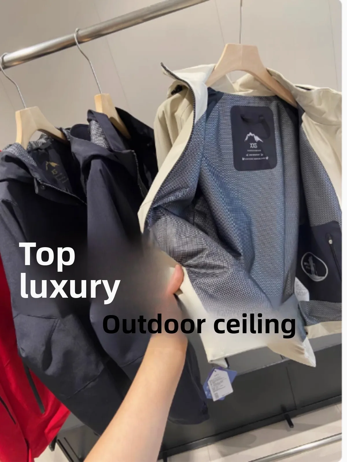 Outdoor Travel Hiking Hard ell Jaet ex Windproof Waterproof Breathable CTX Fabric Heat Reflection Faion Urban Sle
Outdoor Travel Hiking Hard ell Jaet ex Windproof Waterproof Breathable CTX Fabric Heat Reflection Faion Urban Sle
