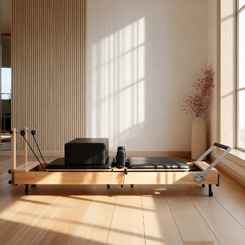 Studio Reformers Wholesale Offer DDP Shipping to Your Door Foldable Oak Reformer Pilates Reformer
Studio Reformers Wholesale Offer DDP Shipping to Your Door Foldable Oak Reformer Pilates Reformer