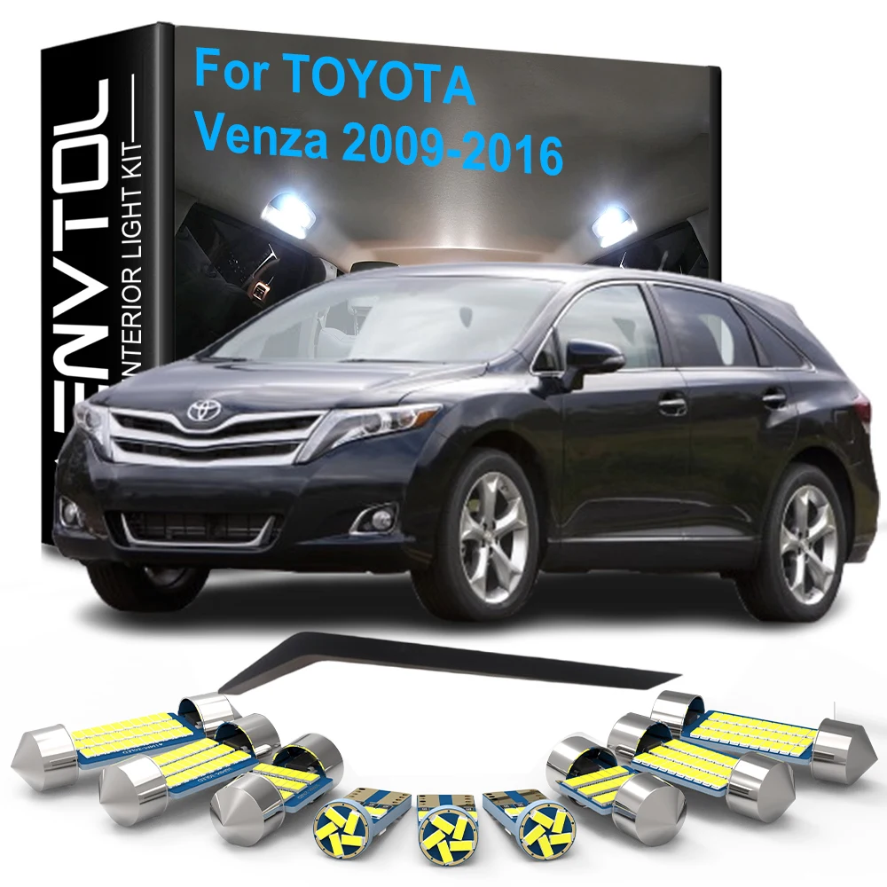 15pcs LED Interior Lights Kit Canbus For Toyota Venza 2009 2010 2011 2012 2013 2014 2015 2016 Dome Vanity Mirror Trunk Door Lamp
15pcs LED Interior Lights Kit Canbus For Toyota Venza 2009 2010 2011 2012 2013 2014 2015 2016 Dome Vanity Mirror Trunk Door Lamp
