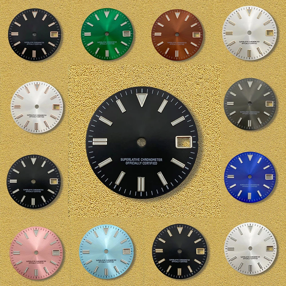 28.5mm S Logo Dial Fit NH35/NH36 Automatic Movement Green Luminous Sunray High Quality Watch Modification Accessories colour
28.5mm S Logo Dial Fit NH35/NH36 Automatic Movement Green Luminous Sunray High Quality Watch Modification Accessories colour