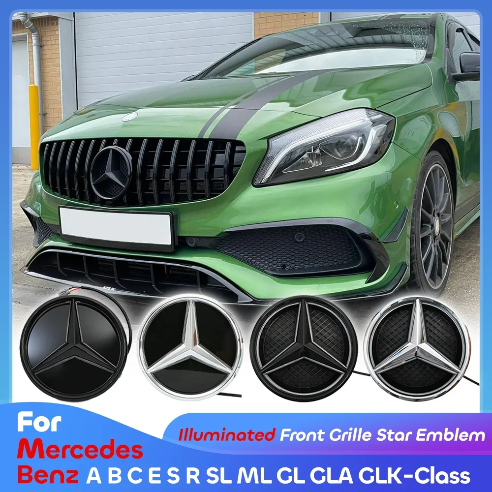 Car Front Bumper Grill Star Badge Emblem OE Style 3D Mirror Finish Style LED Logo Emblem For Mercedes Benz W246 B180 B200 B250c
Car Front Bumper Grill Star Badge Emblem OE Style 3D Mirror Finish Style LED Logo Emblem For Mercedes Benz W246 B180 B200 B250c