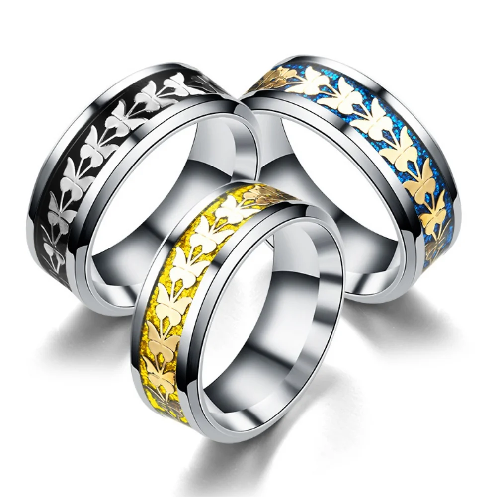 2024 Hot Selling Stainless Steel Simple Fashionable Butterfly Ring For Women Men Jewelry Valentine's Day Gifts Size 6-13
2024 Hot Selling Stainless Steel Simple Fashionable Butterfly Ring For Women Men Jewelry Valentine's Day Gifts Size 6-13