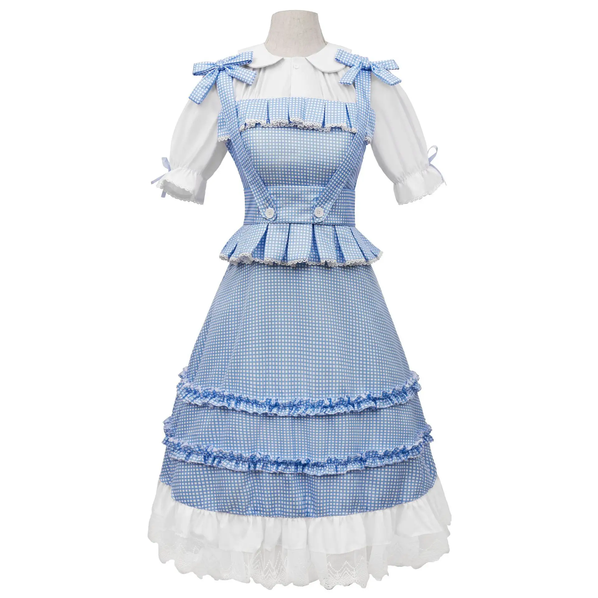 Dollita Dorothy Cosplay Costume For Fifth Person Dollita Lolita Dress Set For Performance Star
Dollita Dorothy Cosplay Costume For Fifth Person Dollita Lolita Dress Set For Performance Star
