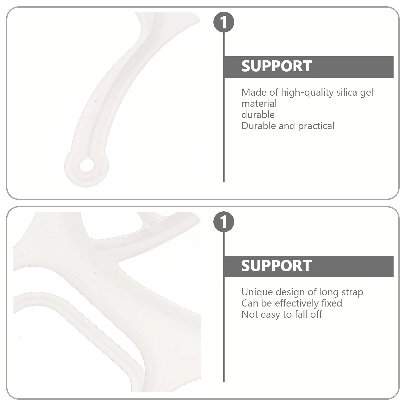 5 pcs Silicone Brackets 3D Reusable Mask Support Bracket Lipstick Protection No Touch Nose Mouth Space Durable
5 pcs Silicone Brackets 3D Reusable Mask Support Bracket Lipstick Protection No Touch Nose Mouth Space Durable