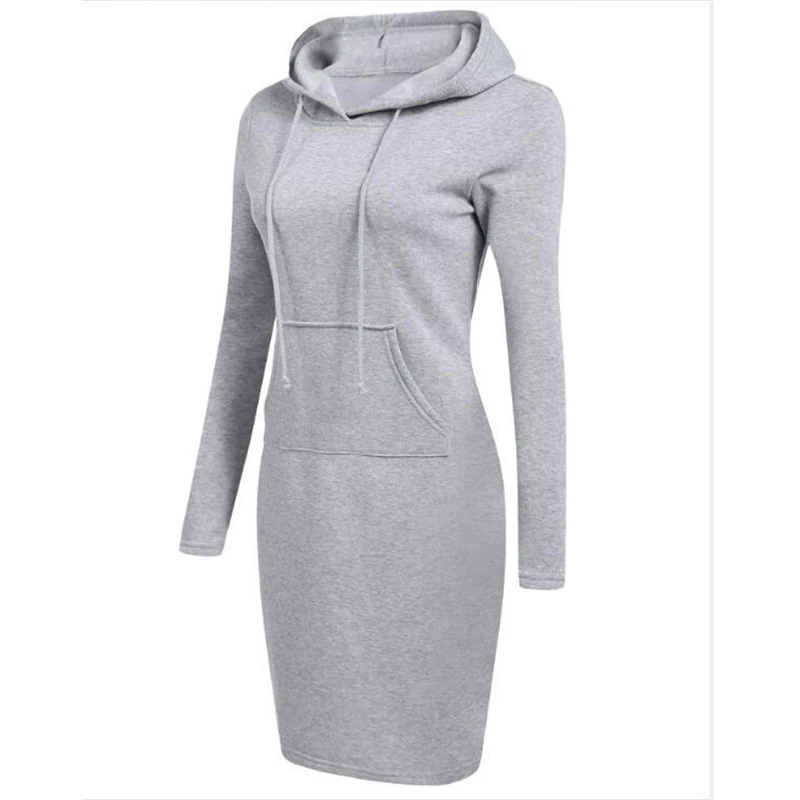 Autumn/Winter Women's Hooded Lace Up Sweater Pocket Long Sleeve Dress 12 Colors
Autumn/Winter Women's Hooded Lace Up Sweater Pocket Long Sleeve Dress 12 Colors