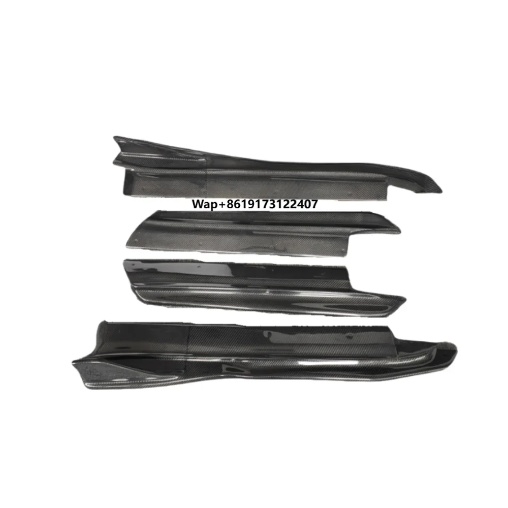 Genuine Carbon Fiber A-Style Side Skirts and Four Piece Body Kit for 718 for Modifying Car Fenders
Genuine Carbon Fiber A-Style Side Skirts and Four Piece Body Kit for 718 for Modifying Car Fenders